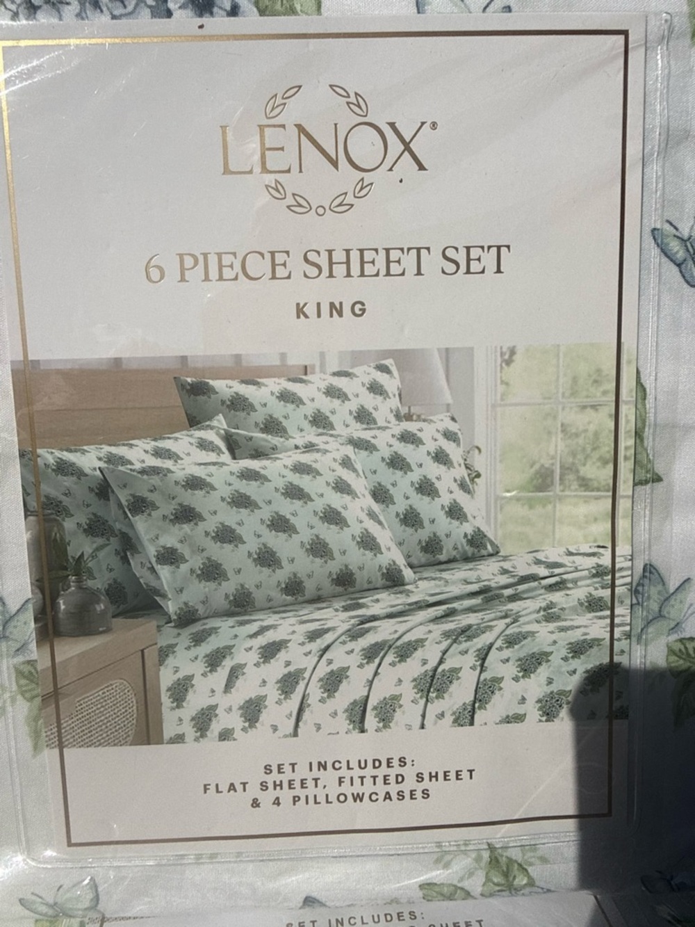King Lenox 6 piece set brand new Sold out floral